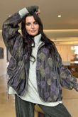Plume Denim Jacket Green